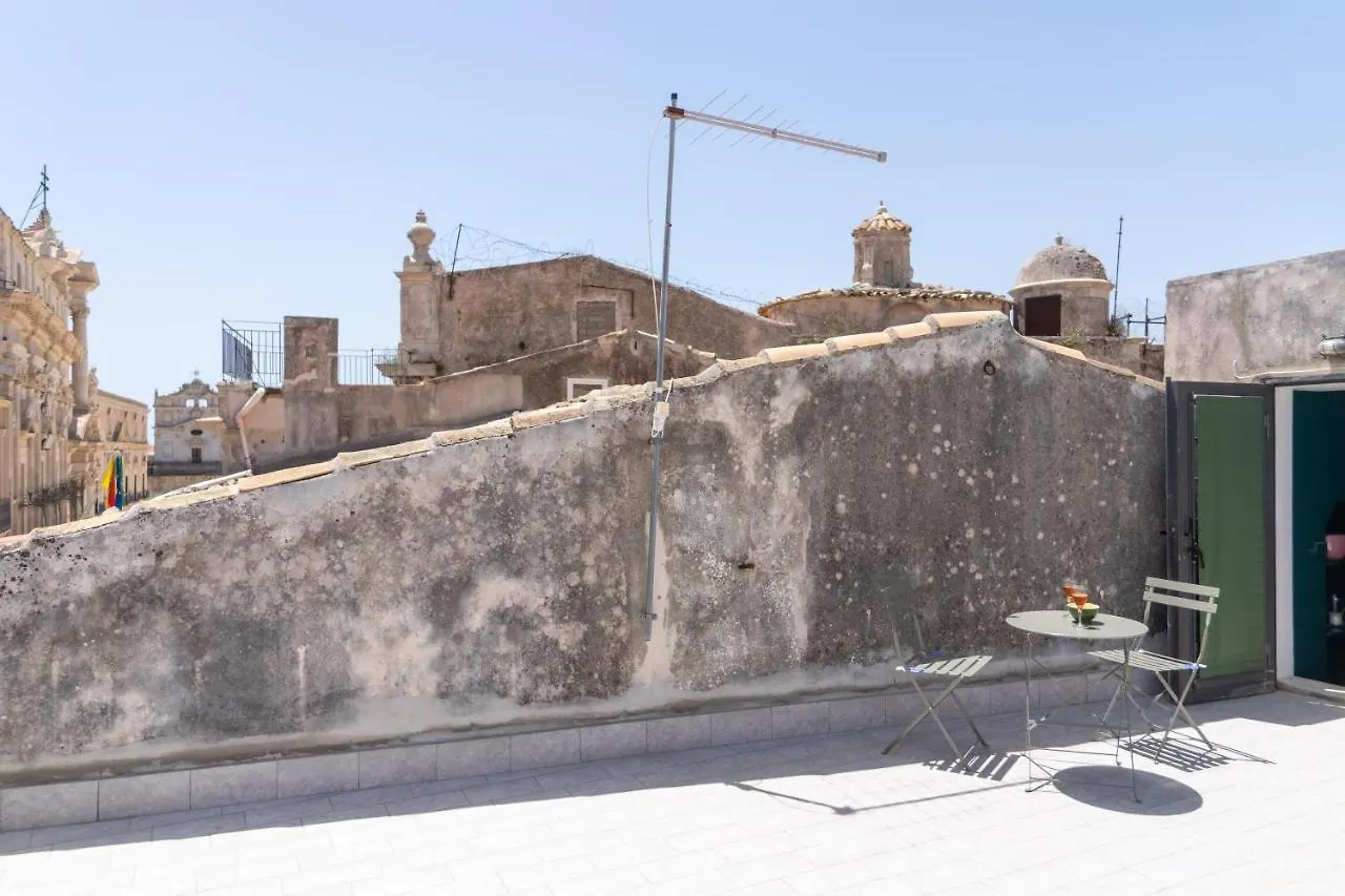 Piazza Duomo Panoramic Loft With Terrace Apartment Syracuse Italy